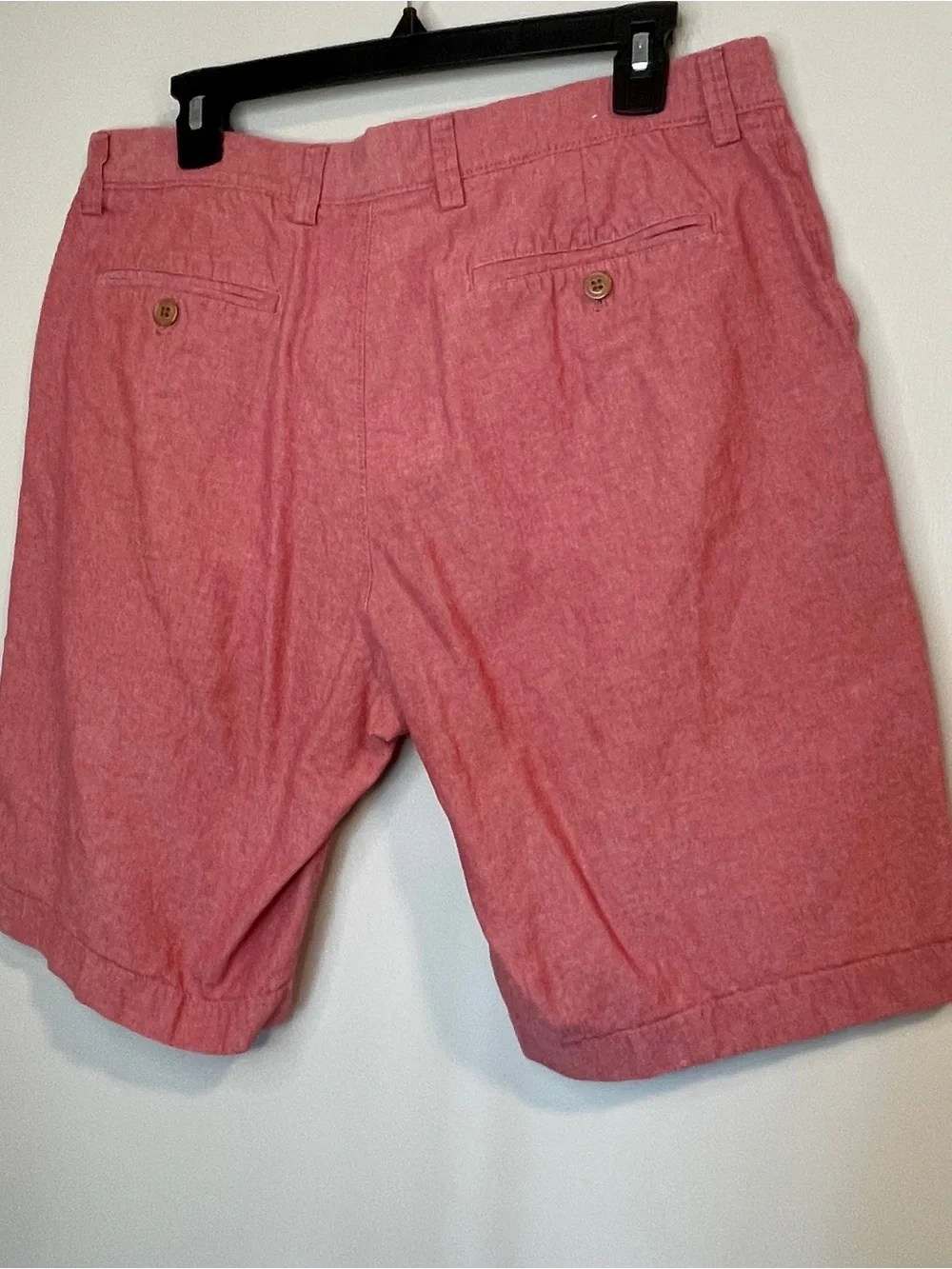 J. Crew Men's Red Flat Front Shorts